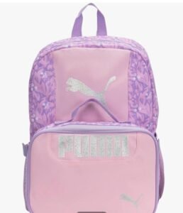Puma kids back pack with lunch kit combo