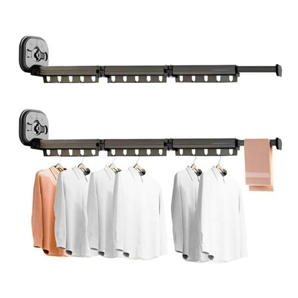 SOGA2X 127.5cm Wall-Mounted Clothing Dry Rack