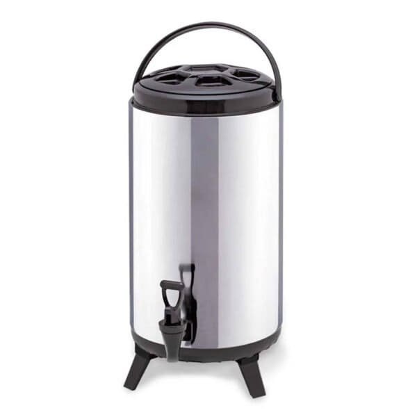 SOGA 14L Portable Insulated Cold/Heat Coffee Tea Beer Barrel Brew Pot With Dispenser