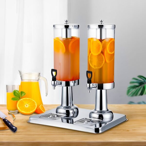 SOGA 6L Dual Dispenser Ice Cylinder Clear - Image 3