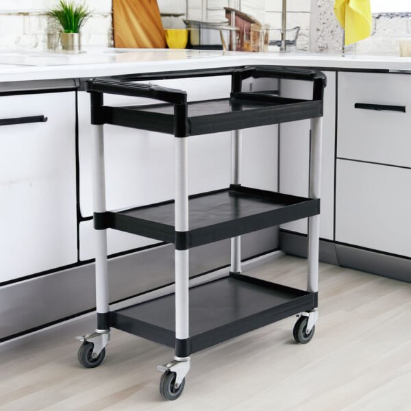 SOGA 3 Tier Kitchen Trolley Big - Image 2