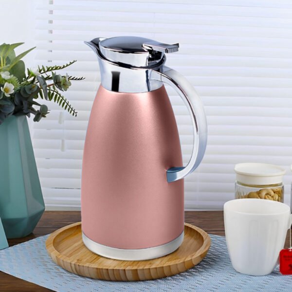 Soga 2.3L Rose Color 3-Layer Vacuum Insulated Stainless Steel Flask - Image 2