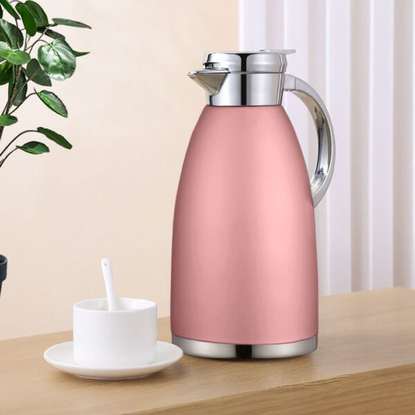 Soga 2.3L Rose Color 3-Layer Vacuum Insulated Stainless Steel Flask - Image 3