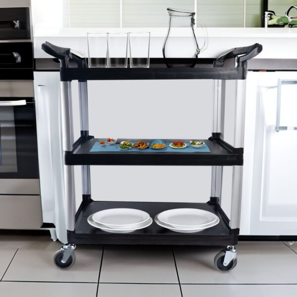 SOGA 3 Tier Kitchen Trolley Big - Image 3