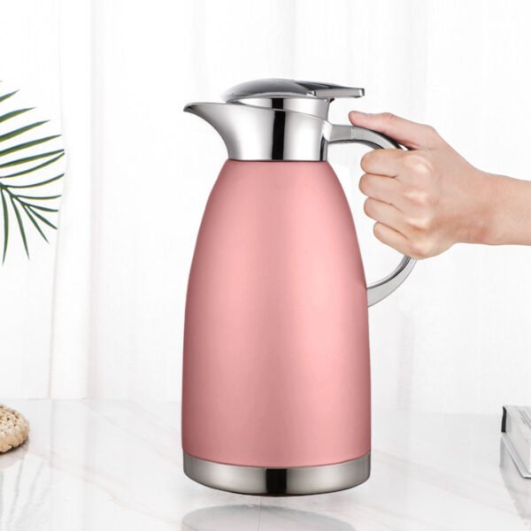 Soga 2.3L Rose Color 3-Layer Vacuum Insulated Stainless Steel Flask - Image 4