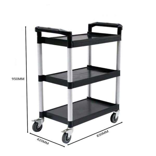 SOGA 3 Tier Kitchen Trolley Big - Image 4
