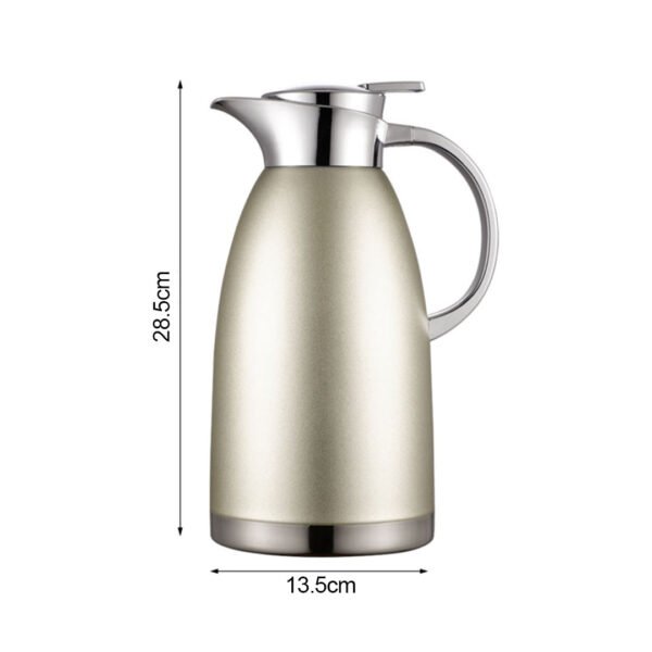 Soga 2.3L Gold Insulated Vacuum Flask - Image 6
