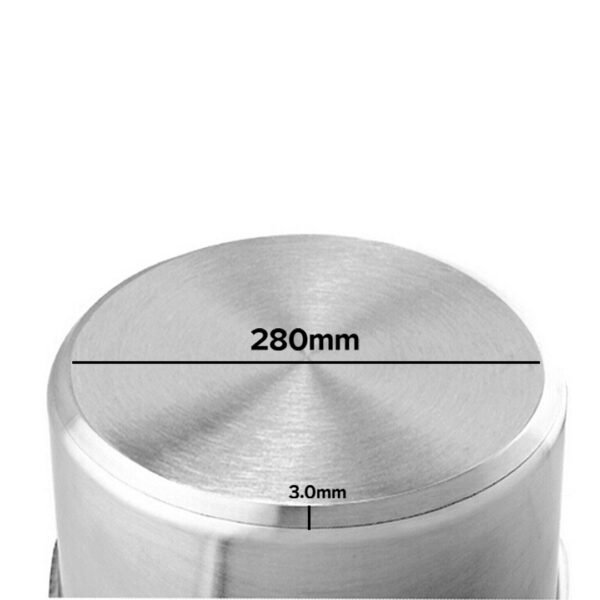 SOGA Stock Pot 17L Top Grade Thick Stainless Steel Stockpot 18/10 - Image 6