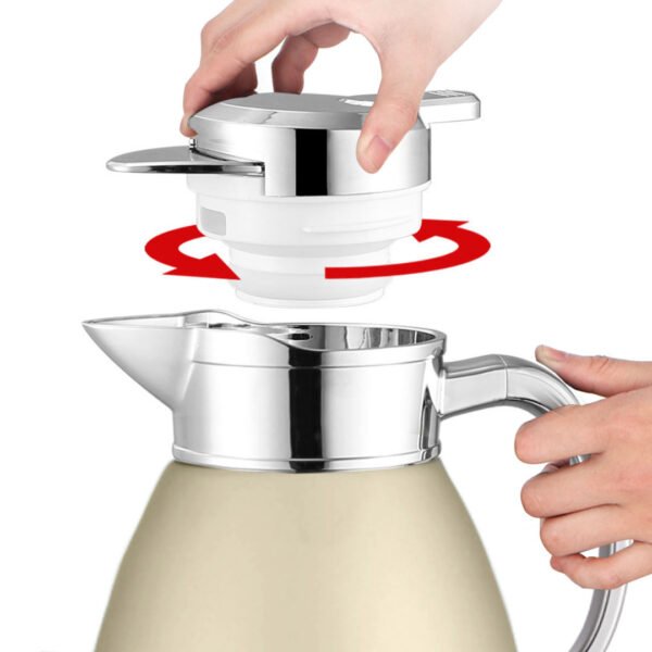 Soga 2.3L Gold Insulated Vacuum Flask - Image 7