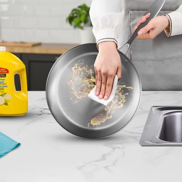 SOGA Stainless Steel Fry Pan 26cm Frying Pan Top Grade Induction - Image 4