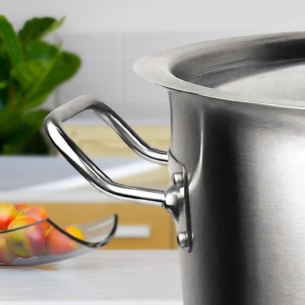 SOGA Stock Pot 23L Top Grade Thick Stainless Steel Stockpot 18/10 - Image 9
