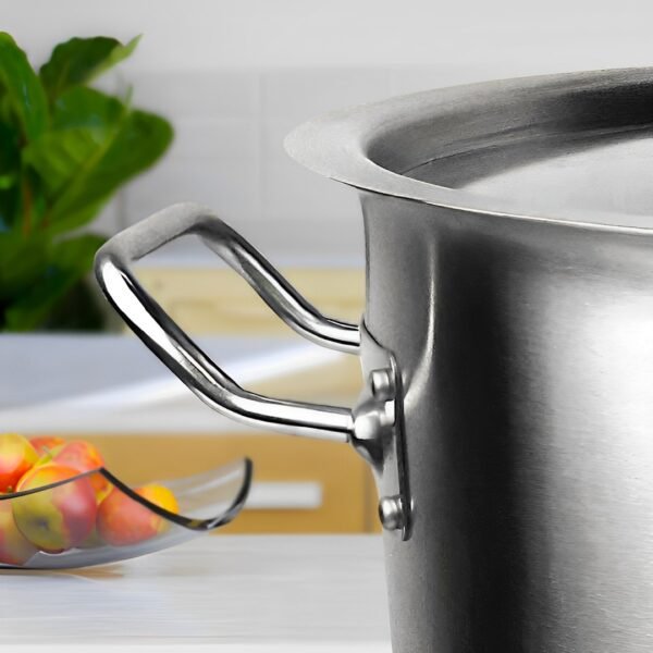SOGA Stock Pot 17L Top Grade Thick Stainless Steel Stockpot 18/10 - Image 9