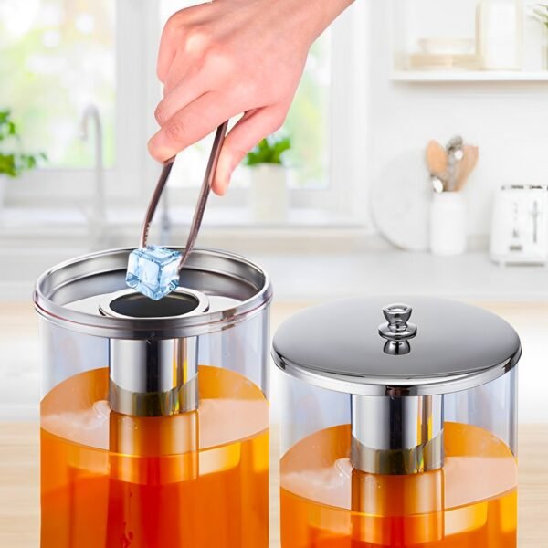 SOGA 6L Dual Dispenser Ice Cylinder Clear - Image 2