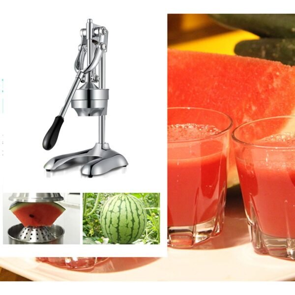 SOGA Stainless Steel Manual Juicer Hand Press -Silver - Image 7