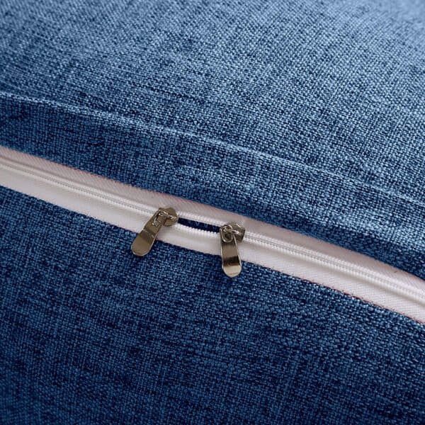 SOGA 100cm Blue Triangular Wedge Bed Pillow Headboard Backrest Bedside Tatami Cushion Home Decor - Image 9