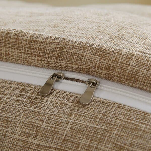 SOGA 100cm Beige Triangular Wedge Bed Pillow Headboard - Image 6