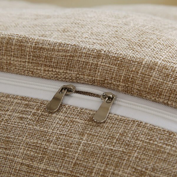 SOGA 120cm Beige Triangular Wedge Bed Pillow Headboard - Image 7