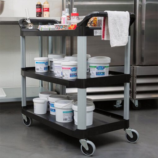 SOGA 2X 3 Tier Kitchen Trolley Large - Image 3