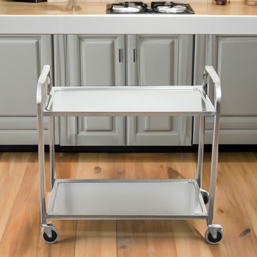 SOGA 2X 2 Tier Food Cart Utility Large - Image 4