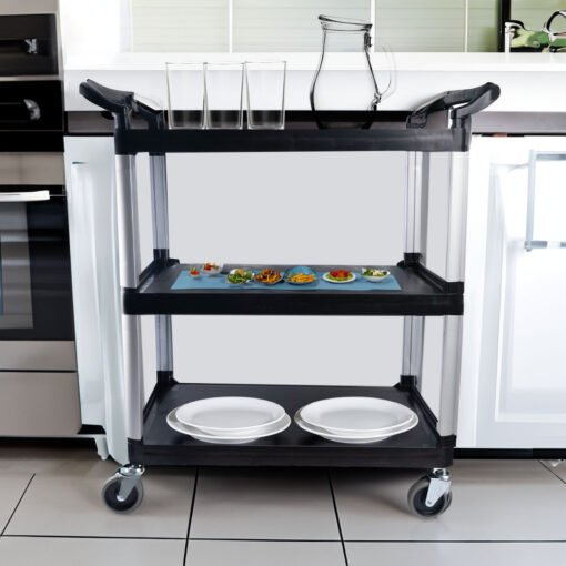 SOGA 2X 3 Tier Kitchen Trolley Large - Image 4