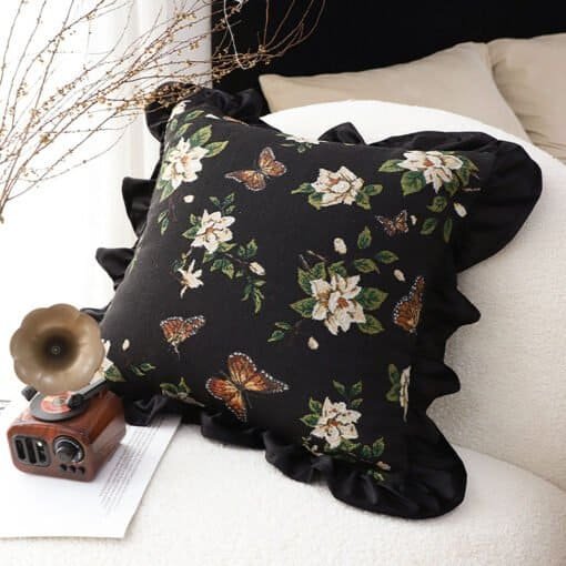 SOGA 2X 45cm Square Vintage Decorative Throw Pillow