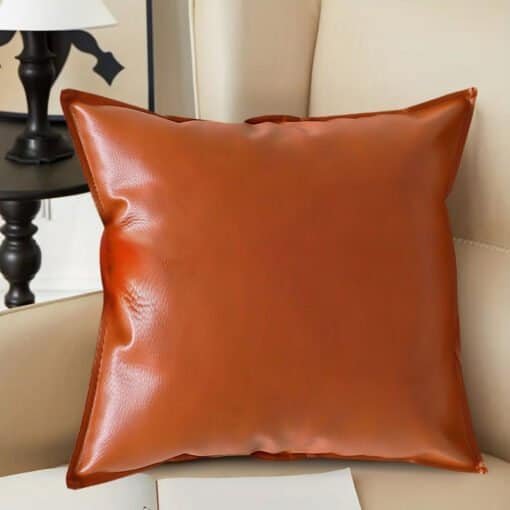 SOGA 2X 45cm Light Luxury Urban Simulated Leather Throw Pillow
