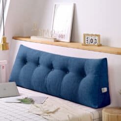 SOGA 2X 150cm Blue Tatami Cushion