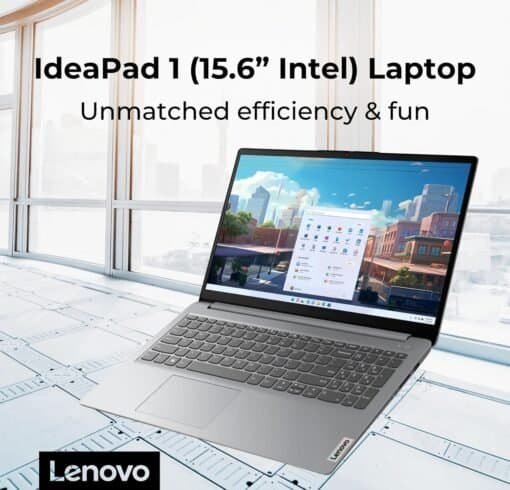 Lenovo IdeaPad Student Laptop 15.6 Display (12GB RAM) - Image 2