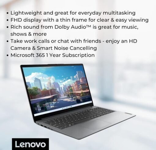 Lenovo IdeaPad Student Laptop 15.6 Display (12GB RAM) - Image 3