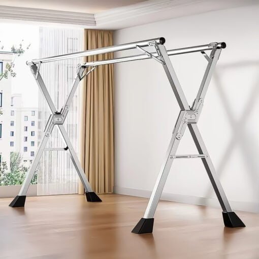 SOGA 2m Portable Standing Clothes Drying Rack
