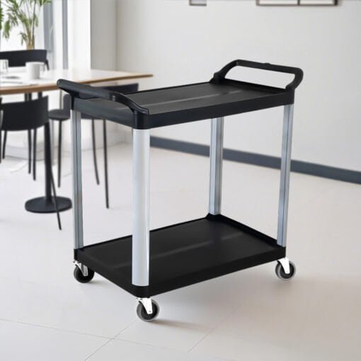 SOGA 2 Tier Food Trolley Kitchen Cart