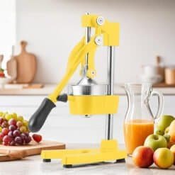 SOGA Commercial Manual Juicer Hand Press Juice Extractor Squeezer Orange Citrus Yellow