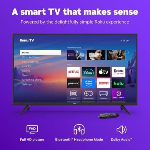 40-Inch Roku Smart 1080p Full HD TV 2025 - Image 2