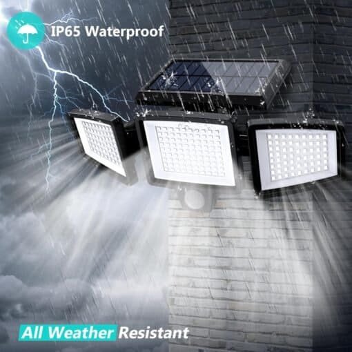 Solar Motion Security Sensor Lights (2 Packs) - Image 5