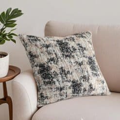 Alternative view of SOGA 45cm Black & Beige Textured Pillowcase