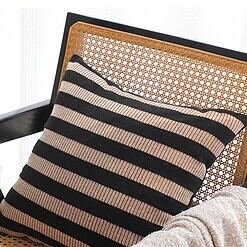 Alternative view of SOGA 45cm Modern Checkered Pillowcase