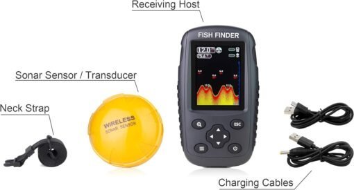 Portable Rechargeable Fish Finder - Image 2