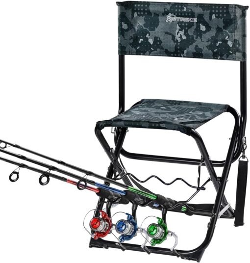Fishing Chairs with Rod Holder Outdoor