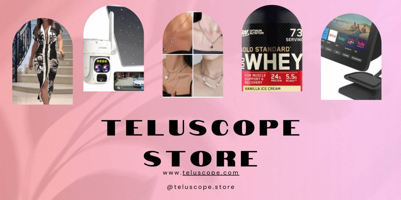 Black Red Minimalist Fashion Product Introduction Landscape Banner 2 Teluscope