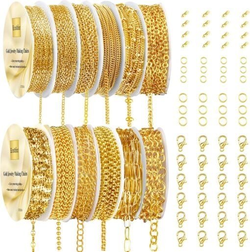 Gold Necklace Chains for Jewelry Making