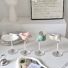 Shell Wine Glass – elegant seashell-shaped wine glass for coastal décor