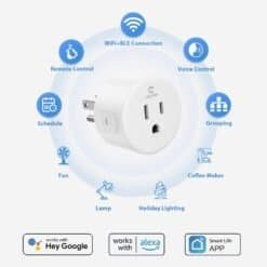 Alternative view of Smart Plug, Smart Home WiFi
